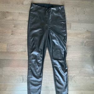 Rag & Bone Faux Leather Skinny Jeans